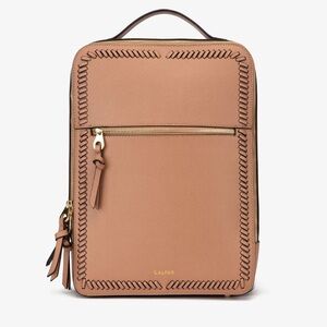 Calpak Kaya Caramel Backpack with Braided Detail